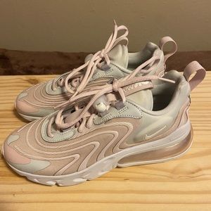 Pink Nike shoes